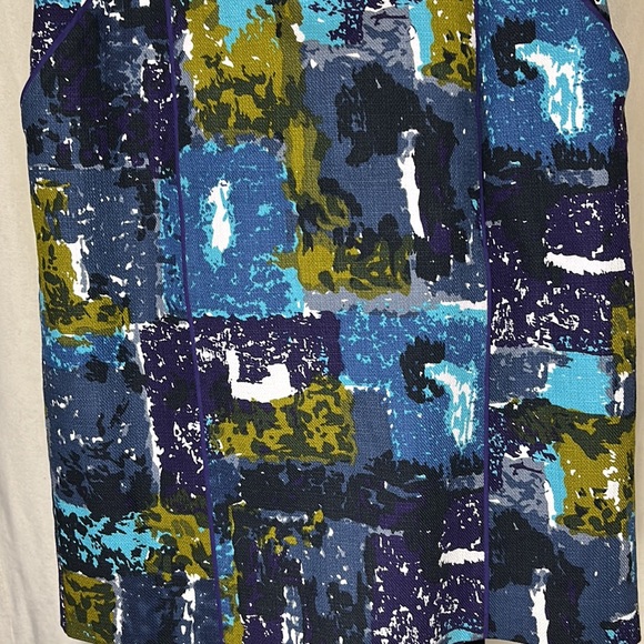 Anthropologie Tabitha Liquid Acres Pencil Skirt size 6 - Picture 8 of 15